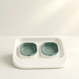 MDB Mikopet Yeşil 2'si 1 Arada Mama Ve Su Kabı