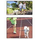 MDB Evcil Hayvan Reflektörlü Fitil Gezdirme Tasması 12 mm x 120 cm