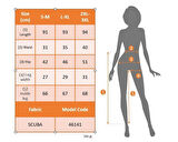 MDB Kadın Yüksek Belli önden Fermuar Ve Nervur Detaylı Dalgıç Tayt