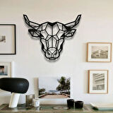 BOĞA METAL DUVAR DEKORU 80 x 64