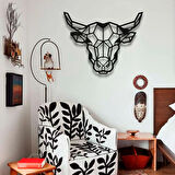 BOĞA METAL DUVAR DEKORU 80 x 64