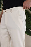 Erkek Casual Slim Fit Cord Desenli Kumaş Pantolon