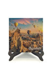 Kapadokya Baskılı MDF Masaüstlük 10X10