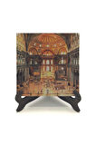 Ayasofya Camii içi  Baskılı MDF Masaüstlük 10X10