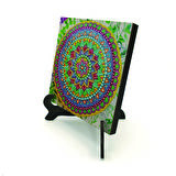 Mandala DesenBaskılı MDF Masaüstlük