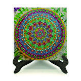Mandala DesenBaskılı MDF Masaüstlük