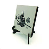 2.Abdülhamid’in TuğrasıYazılı MDF Masaüstlük