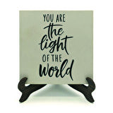 Matta 5:14 AyetiBaskılı MDF Masaüstlük