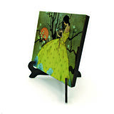 "Baharın Vaadi" ResmiBaskılı MDF Masaüstlük