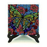 KelebekBaskılı MDF Masaüstlük