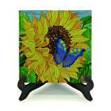 KelebekBaskılı MDF Masaüstlük