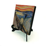  Çığlık (Edvard Munch, 1893)Baskılı MDF Masaüstlük