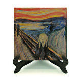  Çığlık (Edvard Munch, 1893)Baskılı MDF Masaüstlük