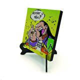 Haagse Harry (Hollanda Çizgiroman Karakteri)Baskılı MDF Masaüstlük