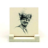 AtatürkBaskılı MDF Masaüstlük