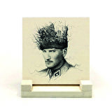 AtatürkBaskılı MDF Masaüstlük