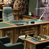 Nostaljik Tramvay Baskılı MDF Masaüstlük