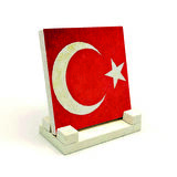 Türkiye BayrağıBaskılı MDF Masaüstlük