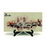 Berlin Baskılı MDF Masaüstlük