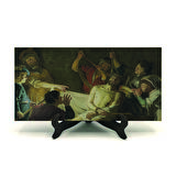 Dikenlerle Taçlandırılan İsa (Gerard van Honthorst, 1622) Baskılı MDF Masaüstlük