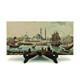 Eski İstanbul ManzarasıBaskılı MDF Masaüstlük