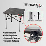 Madfox Surface Katlanır Küçük Boy Kamp Masası