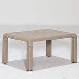 Lara 1+1+S Bahçe Takımı Balkon - Bahçe - Teras Mobilyası / Cappucino