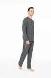 Erkek Kışlık Lisanslı Uzun Kol Pijama Takım 18959