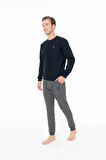 Erkek Kışlık Lisanslı Uzun Kol Pijama Takım 18995