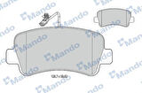 Mando MBF015044 Arka Fren Balatası Master III Movano B 2.3CDTI 07 10-Tek Teker 4420066
