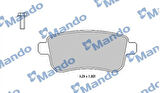 Mando MBF015253 Arka Balata Megane III-Scenic III 2.0 DCI-2.0 16V 440601416R