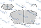 Mando MBF015279 Fren Balatası Ön(Meay1J 2K021 Aa) Ford B-Max-Tourneo Courier Bm 12- AY112K021CA