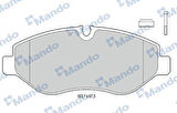 Mando MBF015671 Fren Balatası Ön Vito W639 07-Vito W447 14-Crafter 06-Sprinter 06- 2E0698151