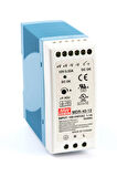 Mean Well MDR-40-12, 12VDC 3.33 Ray Montaj Güç Kaynağı Standart