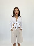 MODA ŞEHRİ 7066 ŞORT-BEJ