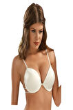 Kadın Ekru 2'Li Paket Le Jardin 7007 Valeria Biyeli Taşlı Destekli Sütyen