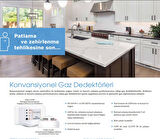 Mavigard GDR-220M Konvansiyonel Doğalgaz (Metan) Gaz Dedektörü, Röle Çıkışlı, 220V AC