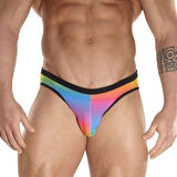 Gökkuşağı Desenli Erkek Çamaşır