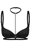 Boyun Bel Arası Zincirli Seksi Choker - APFT48
