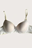 Mikro Kumaş İçi Boş Balenli Günlük Tek Desteksiz Sütyen
