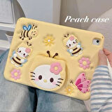 Ipad Air 4/5. Nesil 10.9 Uyumlu Arı City Askılı Standlı Çocuklara Özel Sevimli Karakterli Kılıf