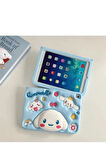 iPad Air 6 11 inç 2024 Uyumlu Askılı Cinnamoroll Standlı Çocuklar Için Özel Karakter