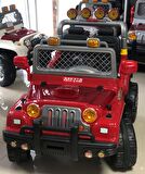 Aliş Mega Çift Kişilik 12 Volt Uzaktan Kumandalı Akülü Araba / Jeep