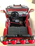 Aliş Mega Çift Kişilik 12 Volt Uzaktan Kumandalı Akülü Araba / Jeep