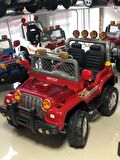 Aliş Mega Çift Kişilik 12 Volt Uzaktan Kumandalı Akülü Araba / Jeep