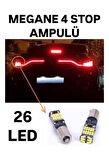 Renault Megane 4 SEDAN ve HB Kasa Arka Stop Fren Ampulü H21w (2 ADET)