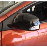 Renault Megane 3 MK3 Batman Yarasa Ayna Kapağı 2008 2016 Piano Black