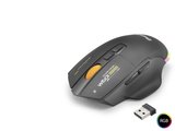 Tri Mode Mouse 12800 Dpi 7 Tuş Makro 1000Hz Rgb - Siyah W601B