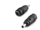 Dc Jack Dönüştürücü 5.5X2.5 Mm Soket 4.0X1.35 Mm Fiş 10 Adetli Paket Siyah HDX1315
