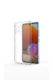 Samsung Galaxy A32 4g Uyumlu Kamera Korumalı Esnek Şeffaf Silikon Kılıf